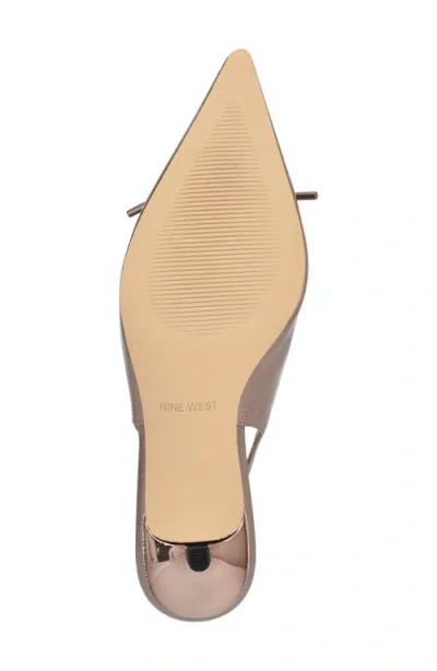 Nine West Anora Slingback Pointed Toe Pump