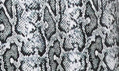 Alice And Olivia Alice + Olivia Jarret Snakeskin Print Coat