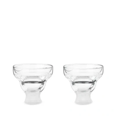 Host Glass Freeze Margarita Cooling Cup Set Of 2