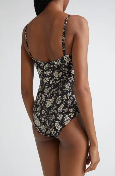 Ulla Johnson Zahara Gathered Underwire One-piece Swimsuit