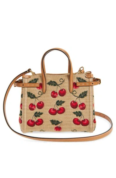 Valentino Garavani Small Antibes Cherries Jacquard Tote