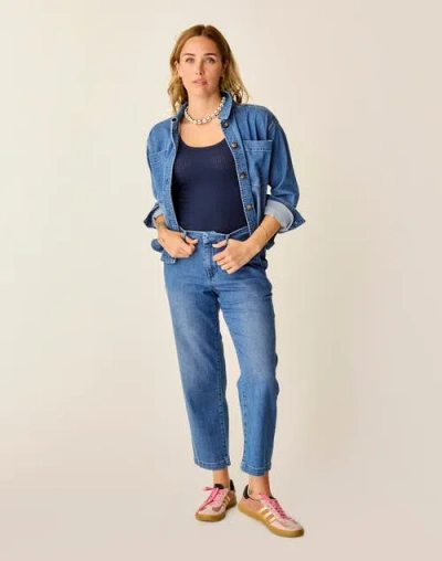 Carve Designs Spencer Straight Leg In Blue