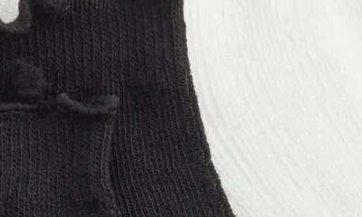 Stems 2-pack Micro Pointelle Ruffle Ankle Socks In Multi