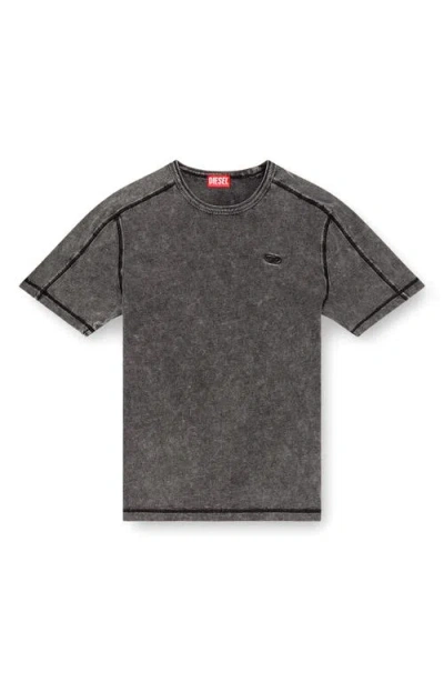 Diesel ® Denim Look Jersey T-shirt