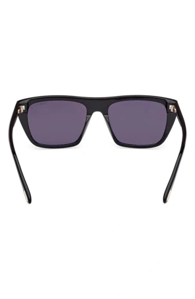 Tom Ford Aslan 56mm Rectangular Sunglasses
