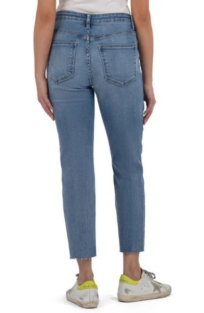 Kut From The Kloth Rachael High Waist Crop Straight Leg Jeans