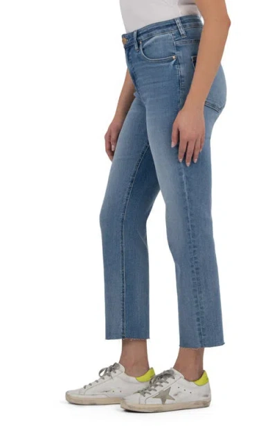 Kut From The Kloth Rachael High Waist Crop Straight Leg Jeans