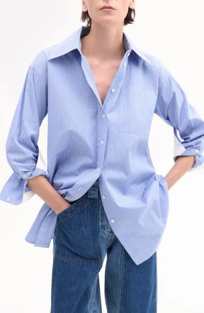 Co Tunic Button Down Shirt