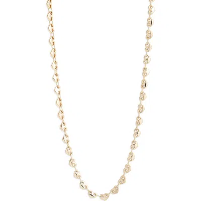 Zoë Chicco Heart Mariner Chain Necklace