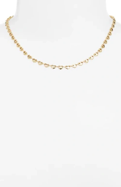 Zoë Chicco Heart Mariner Chain Necklace