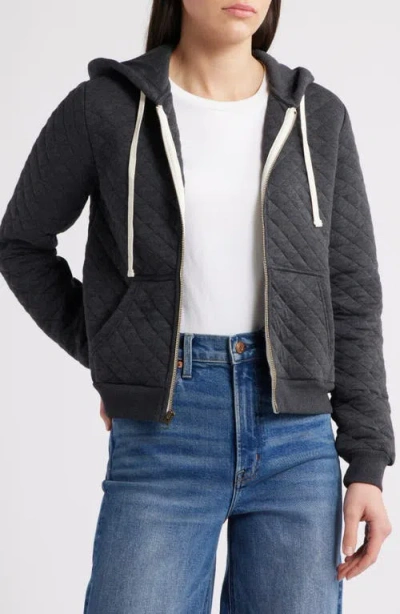 Marine Layer Corbet Quilted Zip-up Hoodie