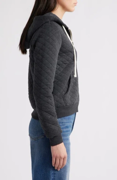 Marine Layer Corbet Quilted Zip-up Hoodie