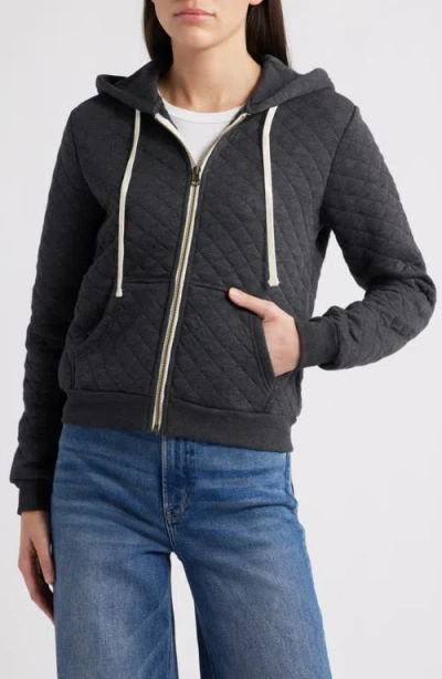 Marine Layer Corbet Quilted Zip-up Hoodie