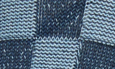 Yanyan Checkerboard Knit Straight Leg Pants