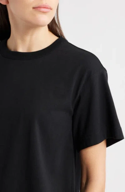 Madewell Back Pleat Classic T-shirt In Black