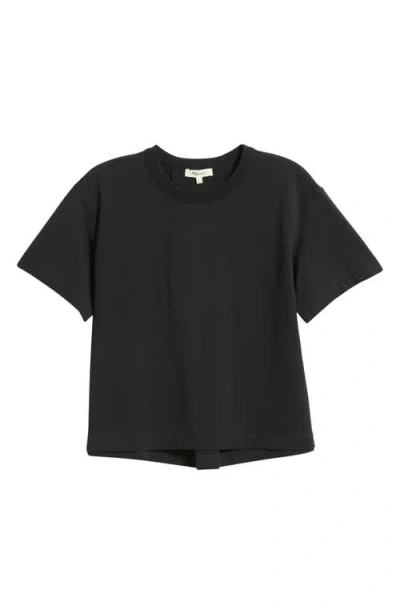 Madewell Back Pleat Classic T-shirt In Black