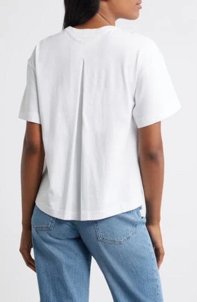 Madewell Cotton Perfect Crewneck Tee In White