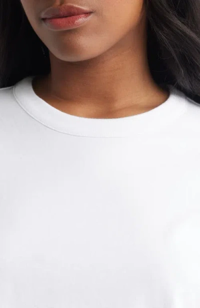Madewell Cotton Perfect Crewneck Tee In White