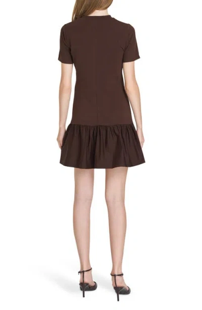 Wayf Tate Mixed Media Minidress