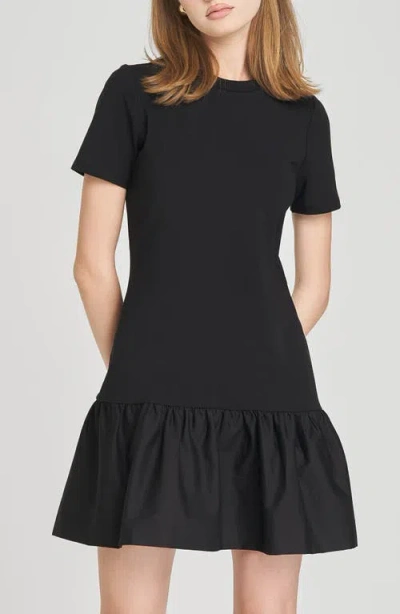 Wayf Tate Mixed Media Minidress