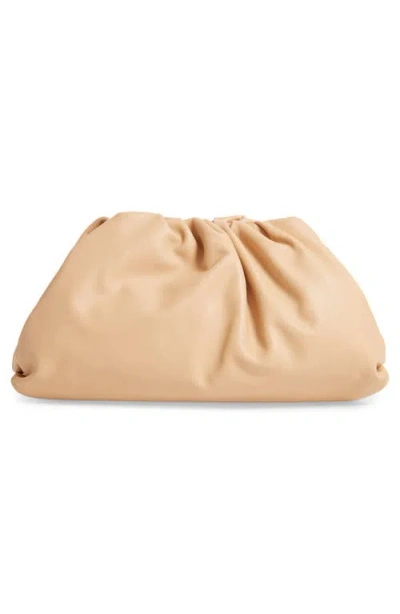 Bottega Veneta The Pouch Leather Clutch