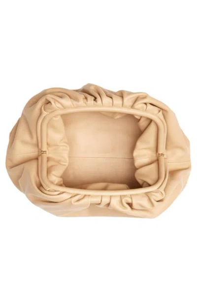 Bottega Veneta The Pouch Leather Clutch