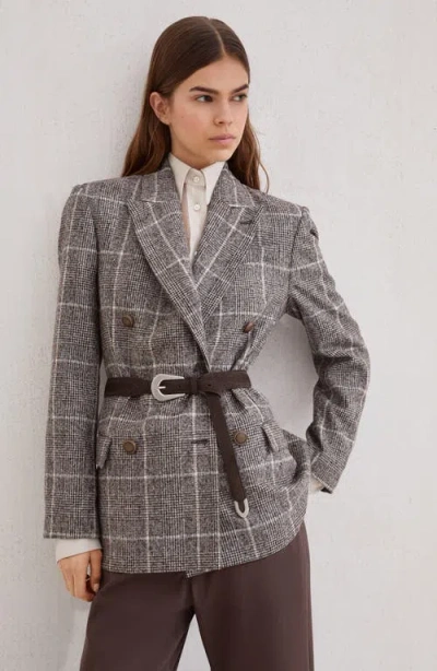 Brunello Cucinelli Prince Of Wales Blazer