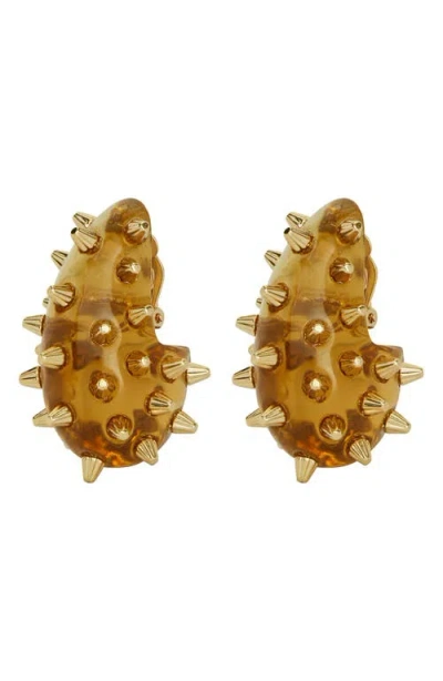 Tory Burch Spiked Wave Earrings