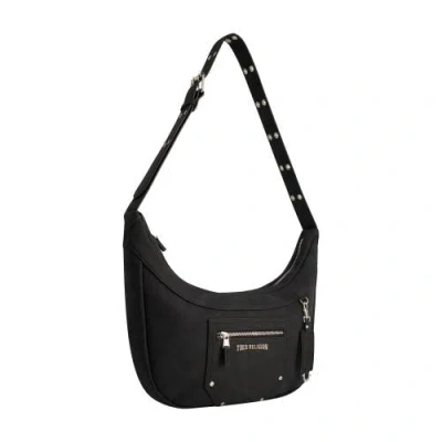 True Religion Suede Zip Top Hobo