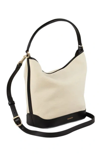 Sandro Tangoso Canvas Bucket Bag