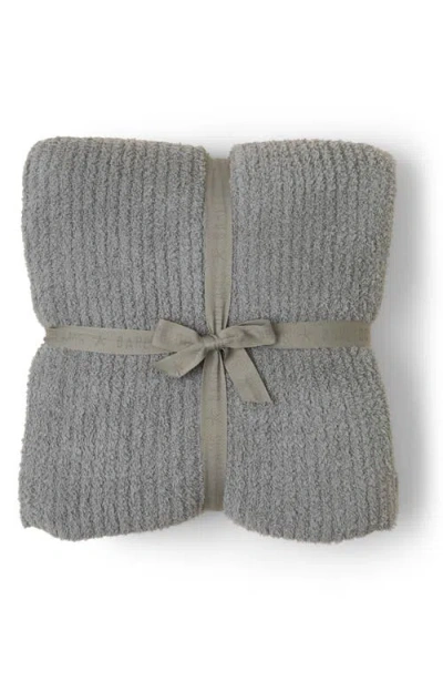 Barefoot Dreams Cozychic® Ribbed Bed Blanket In Gray
