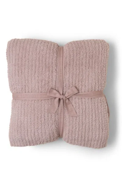 Barefoot Dreams Cozychic® Ribbed Bed Blanket In Pink