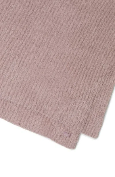 Barefoot Dreams Cozychic® Ribbed Bed Blanket In Pink