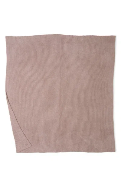 Barefoot Dreams Cozychic® Ribbed Bed Blanket In Pink