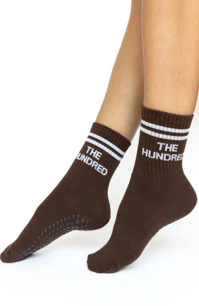 Pilates University 1883 Assorted 2-pack Nonslip Grip Crew Socks