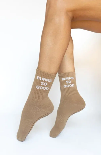 Pilates University 1883 Assorted 2-pack Nonslip Grip Crew Socks