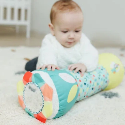 Miniland Feel To Learn Crawling Roller Tummy Time Toy In Yellow
