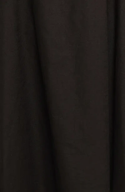 Petal And Pup Petal & Pup Silvia Cotton & Linen A-line Dress In Black