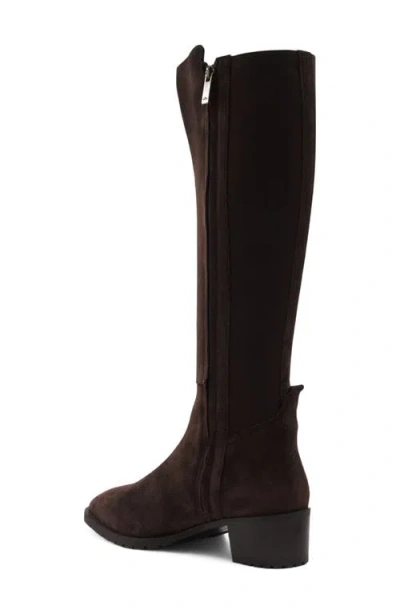 Aquatalia Rhegan Weatherproof Knee High Boot In Brown