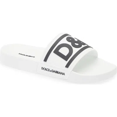 Dolce & Gabbana Dolce&gabbana Logo Embossed Sport Slide