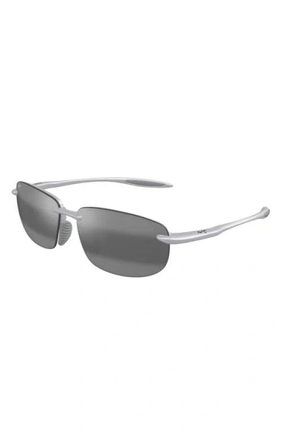 Maui Jim Hookipa 60mm Polarizedplus2® Rectangular Sunglasses