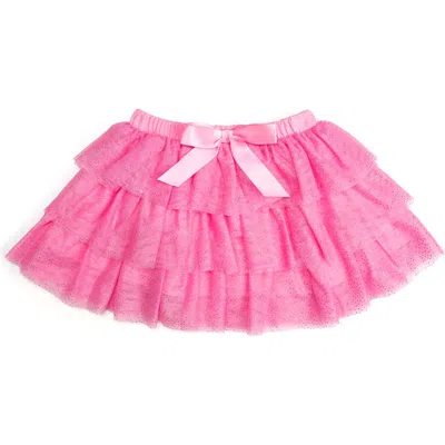 Sweet Wink Raspberry Bow Tiered Tutu In Pink