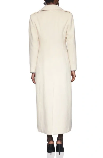 Avec Les Filles Double Breasted Maxi Coat
