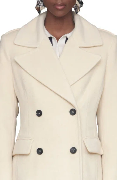 Avec Les Filles Double Breasted Maxi Coat