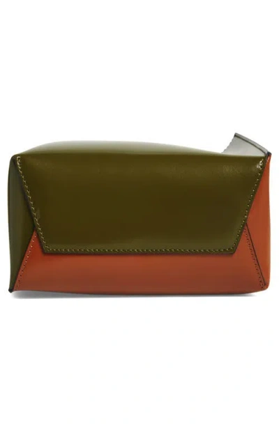 Marni Mini Museo Colorblock Leather Tote