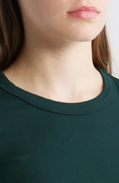 Hugo Boss Boss Efita Short Sleeve T-shirt In Green