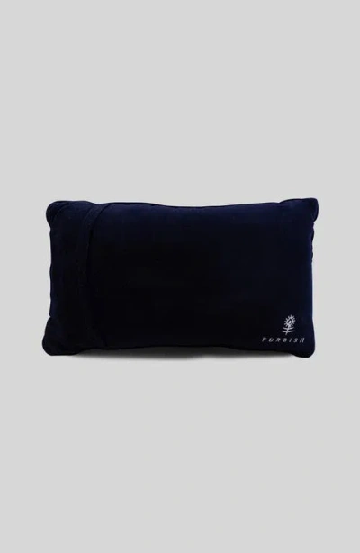 Furbish Pickleball Era Needlepoint Pillow In Blue