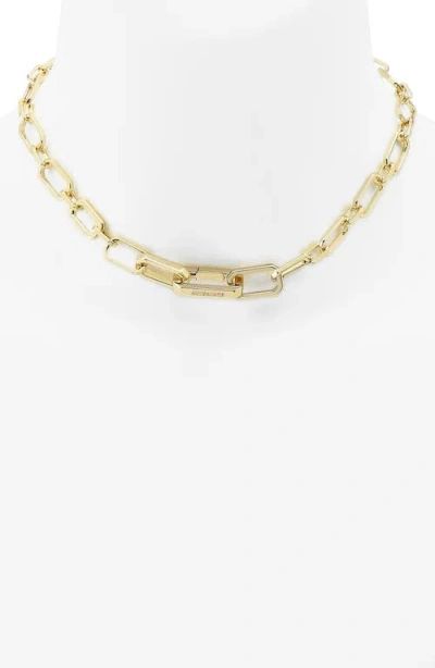 Allsaints Hex Link Collar Necklace