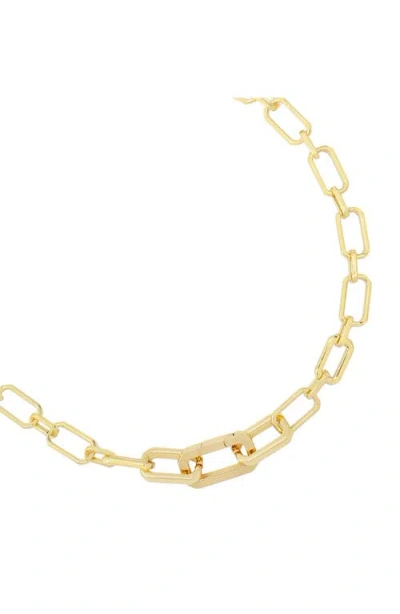 Allsaints Hex Link Collar Necklace