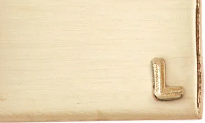 Set & Stones Goldie Initial Tag Pendant Necklace
